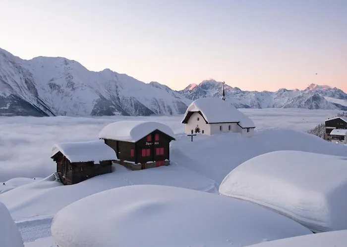 アパート Brigerblick Og ベットメラルプ